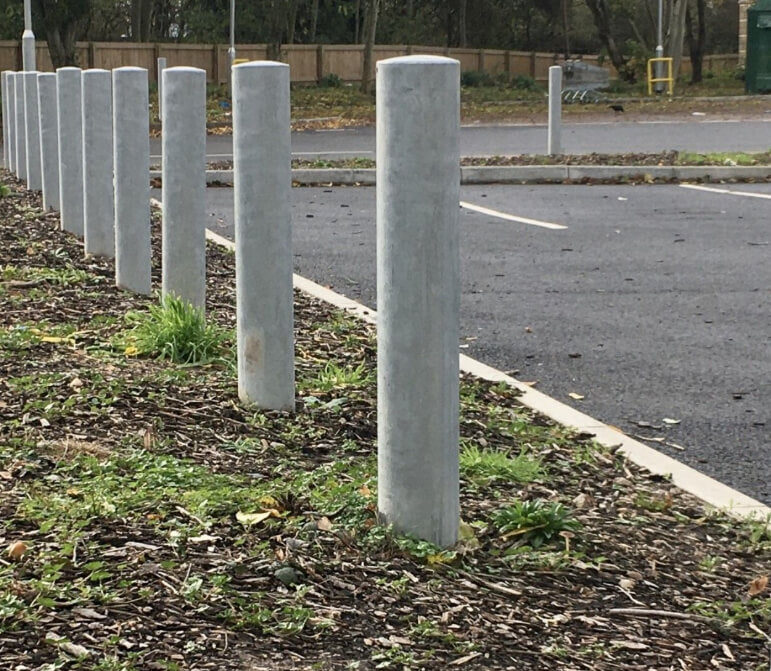 Heavy Duty Galvanised Static Bollard