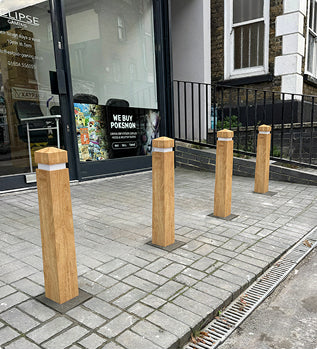 Spruce Wood Static Bollard