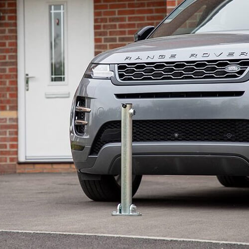 DriveGuard Park Fold-Down Anti-Parking post