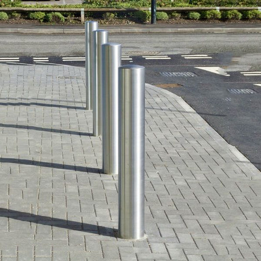 Heavy-Duty Stainless Steel Static Bollard